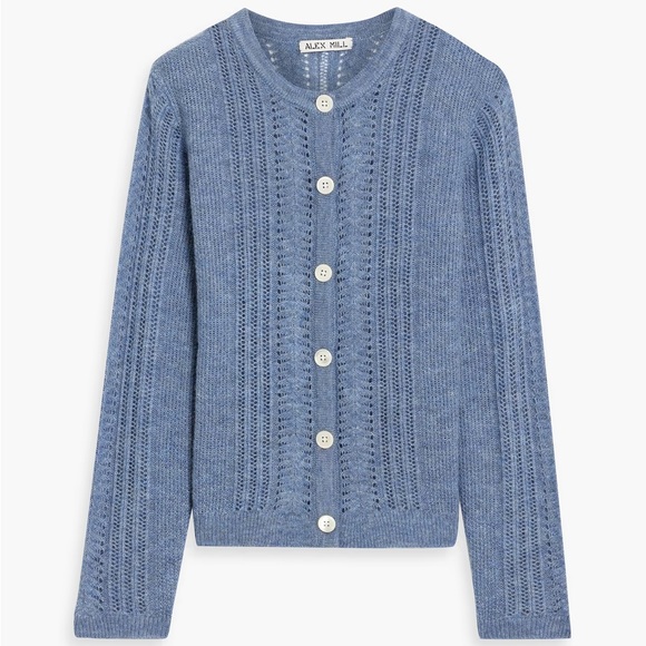 Alex Mill Women’s Pointelle Knit Cardigan - Size Small - Picture 5 of 5
